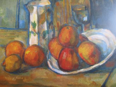 Still Life with Milk Jug and Fruit by Paul Cézanne